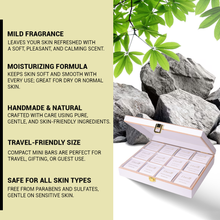 Luxury Gift Set of 12 Bathing Bars (Royal White)