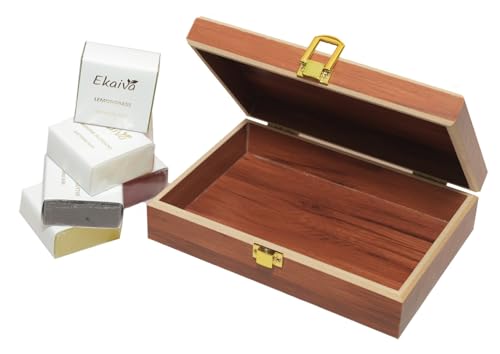 Luxurious Mini Bathing Bar Gift Set, 6 Pieces (Brown)