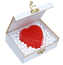 Ekaiva Organics Love Lush - Romantic Essentials Collection : Divine Lotus Scented Heart in Classic wooden box