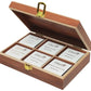 Luxurious Mini Bathing Bar Gift Set, 6 Pieces (Brown)