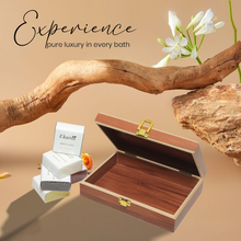 Luxurious Mini Bathing Bar Gift Set, 6 Pieces (Brown)