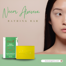Neem Aloevera Daily Bathing Soap for Smooth, Soft & Nourished Skin, 125 gm