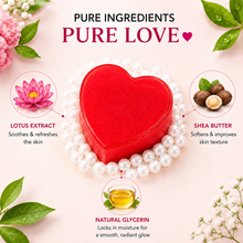 Ekaiva Organics Love Lush - Romantic Divine Lotus Scented Heart in Deluxe Wooden Box