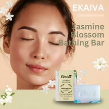 Jasmine Blossom Organic Daily Bathing Soap for Rejuvenating Nourishing, Suitable for Every Skin, 125 gm