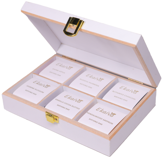 Luxurious Mini Bathing Bar Gift Set, 6 Pieces