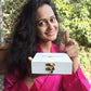 Ekaiva Organics Luxury Gift Box - Deluxe Duo: Jasmine Blossom & Almond Oil Bathing Bars in an Elegant Engineered Wooden Box