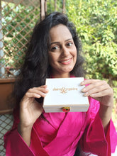 Ekaiva Organics Love Lush - Romantic Jasmine Scented Heart in Deluxe Wooden Box