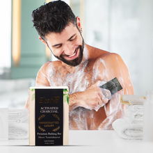 Activated Charcoal Organic Daily Bathing Soap for Tan Removal, Detoxification & Deep Cleansing, 125 gm