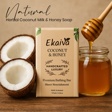 Coconut & Honey Daily Bathing Soap for Glowing Skin & Long Lasting Hydration, 125 gm