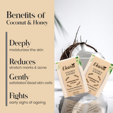 Coconut & Honey Daily Bathing Soap for Glowing Skin & Long Lasting Hydration, 125 gm