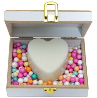 Ekaiva Organics Love Lush - Romantic Jasmine Scented Heart in Deluxe Wooden Box