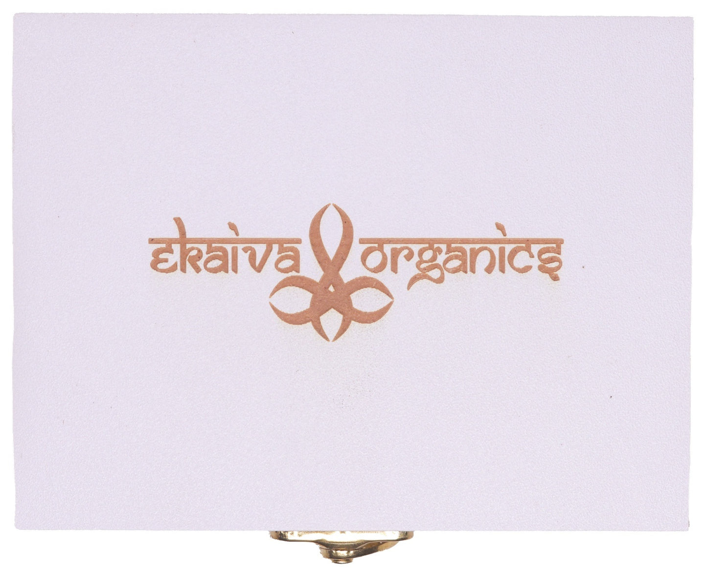 Ekaiva Organics Luxury Gift Box - Deluxe Duo: Jasmine Blossom & Almond Oil Bathing Bars in an Elegant Engineered Wooden Box