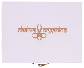 Ekaiva Organics Luxury Gift Box - Classic Collection: Activated Charcoal & Lemongrass Bathing Bars in an Elegant Engineered Wooden Box