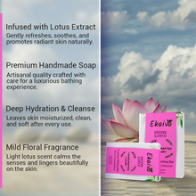 Divine Lotus Daily Bathing Soap Infused with Natural Extract for Natural Cleansing, 125 gm