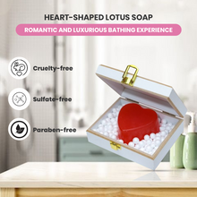 Ekaiva Organics Love Lush - Romantic Divine Lotus Scented Heart in Deluxe Wooden Box