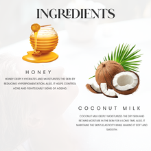 Coconut & Honey Daily Bathing Soap for Glowing Skin & Long Lasting Hydration, 125 gm